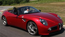 Alfa Romeo 8C Spyder Alloy Wheels and Tyre Packages.